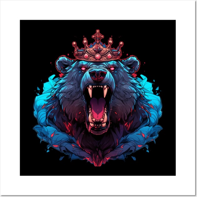 bear Wall Art by piratesnow